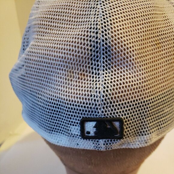 ball cap New York Yankees New Era MLB 59FIFTY Black Cap Hat 7 1/8 - Picture 3 of 5